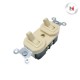 APAGADOR PALANCA DOBLE 15A 127V